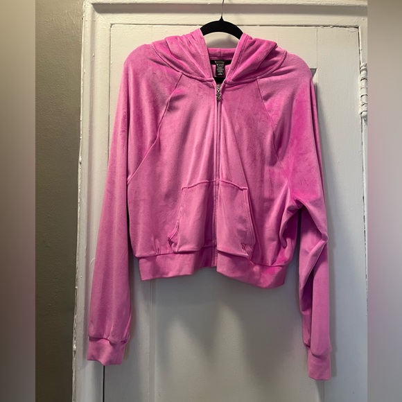 Victoria's Secret Tops - VS Velour Zip Up